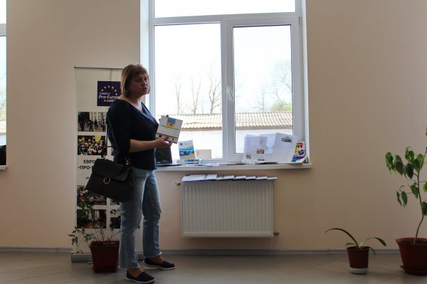 Людмила Митиогло рассказала о деятельности «Pro-Europa» в рамках «Общественного кафе»